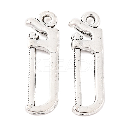 Saw Tibetan Style Zinc Alloy Pendants LS-X-TIBEP-R334-185AS-RS-1