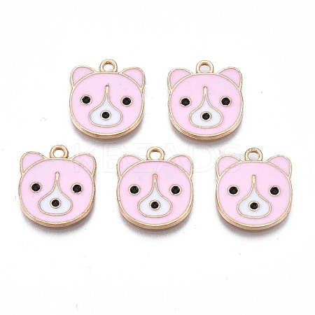 Alloy Enamel Pendants ENAM-N054-75E-1