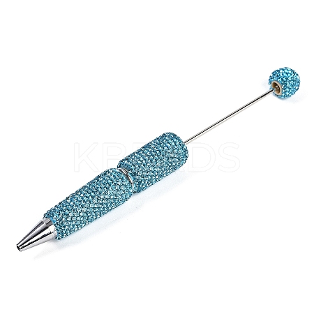 Iron Beadable Pen AJEW-R001-02A-1