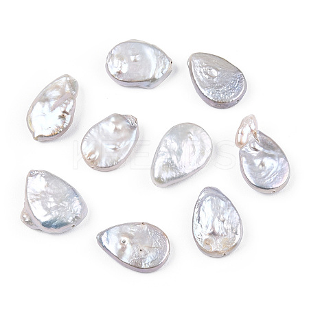 Baroque Natural Nucleated Pearl Keshi Pearl Beads LS-PEAR-S020-Z01-1-1