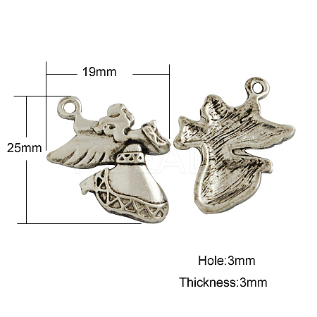 Tibetan Style Pendants TIBEP-GC025-AS-NR-1
