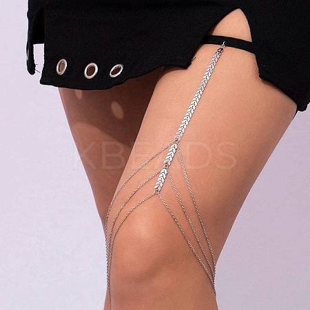 Arrow Tassel Alloy Thigh Chain WG1C085-10-1