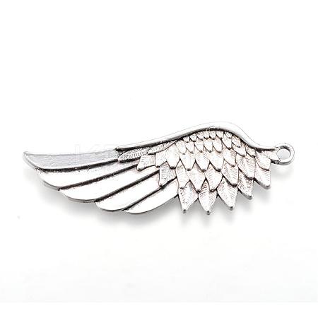 Tibetan Style Alloy Big Pendants TIBE-S303-06AS-LF-1