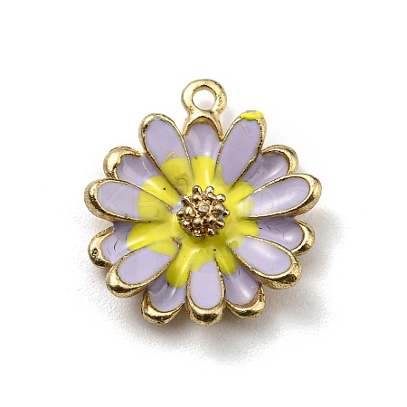 Alloy Enamel Pendants ENAM-G219-01B-1