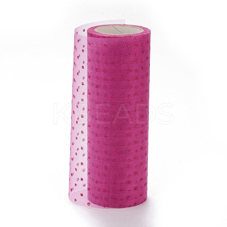 Glitter Deco Mesh Ribbons OCOR-H100-D11-1