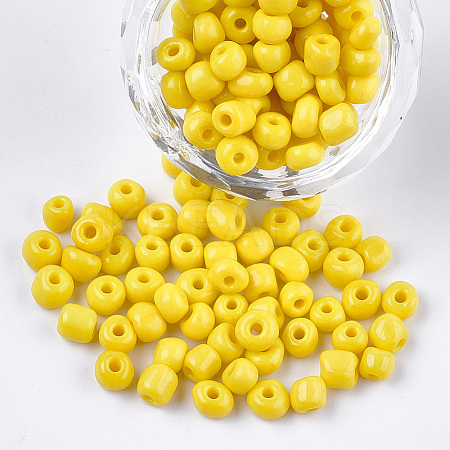 Glass Seed Beads SEED-Q025-5mm-O01-1