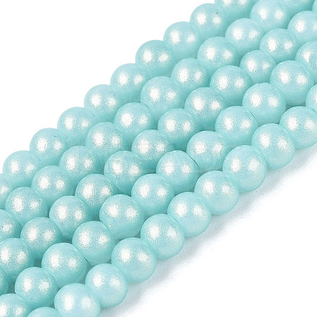 Baking Paint Glass Pearl Beads Strands DGLA-ZX001-05B-11-1