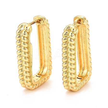 Brass Hoop Earrings LS-EJEW-F273-02B-G-1