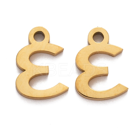 Ion Plating(IP) 304 Stainless Steel Pendants STAS-A045-11G-1
