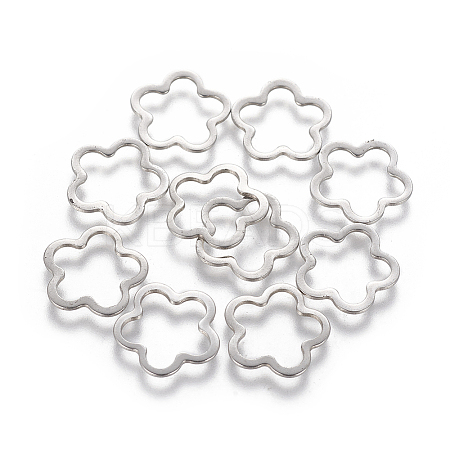 Tarnish Resistant 201 Stainless Steel Linking Rings LS-STAS-L233-009P-1