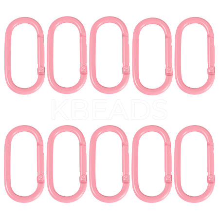 10Pcs Alloy Spring Gate Rings FIND-TA0009-25L-1