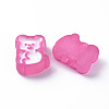 Transparent Acrylic Beads MACR-S374-07B-02-2