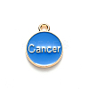 Alloy Enamel Pendants ENAM-S124-01B-02D-3