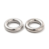 Non-Tarnish 304 Stainless Steel Linking Rings X-STAS-D246-01A-03P-2