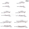Iron Hair Barrette Findings IFIN-PH0024-37P-6