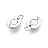 Brass Magnetic Clasps KK-Q074-01P-2