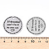 Non-Tarnish 201 Stainless Steel Pendants STAS-T064-38P-16-3