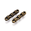 Tibetan Style Alloy Spacer Bars TIBEB-WH0005-02AB-2