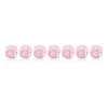 20Pcs Pink Cube Letter Silicone Beads 12x12x12mm Square Dice Alphabet Beads with 2mm Hole Spacer Loose Letter Beads for Bracelet Necklace Jewelry Making JX435X-1