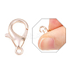 Zinc Alloy Lobster Claw Clasps E102-RG-3