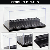 2-Tier Acrylic Minifigure Display Cases ODIS-WH0027-047C-4