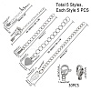 304 Stainless Steel Chain Extender STAS-UN0003-90P-3