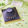 20Pcs Glass Pendants PALLOY-TA00240-7