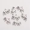Tibetan Style Alloy Leopard Charms TIBEP-S291-15-RS-1