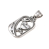 304 Stainless Steel Pendants STAS-K316-05AS-2