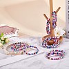 20Pcs Handmade Polymer Clay Heishi SUrfer Stretch Bracelet Set BJEW-SW00087-6