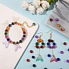 300Pcs 6 Colors Spray Painted Crackle Glass Beads CCG-SZ0001-11E-6