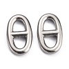 Non-Tarnish 304 Stainless Steel Connector Charms STAS-H140-04P-1