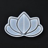 DIY Lotus Jewelry Tray Making Silicone Molds DIY-G051-A03-3