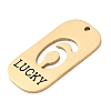 304 Stainless Steel Pendants STAS-D200-02G-G-2