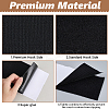 Rectangle Self Adhesive Polyester & Nylon Hook and Loop Tapes DIY-WH20002-129-5