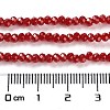 Baking Paint Imitation Jade Glass Bead Strands LS-DGLA-A034-J2MM-A29-2