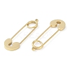 Ion Plating(IP) 304 Stainless Steel Pendants STAS-P366-93B-G-2