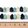 Natural Sodalite & Flower Amazonite & Lemon Quartz Beads Strands G-N358-01A-06-5