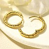 304 Stainless Steel Hoop Earrings for Women EJEW-M068-13C-G-2