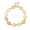 Religion 304 Stainless Steel Link Chain Bracelets for Women LS-BJEW-F524-01G-4