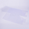 Frosted PVC Rectangle Favor Box Candy Treat Gift Box LS-CON-WH0074-01B-1
