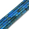Dyed Natural Imperial Jasper Beads Strands G-H087-H01-01C-1