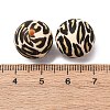 Food Grade Eco-Friendly Printed Silicone Beads SIL-A013-01A-10-3