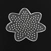 Flower ABC Plastic Pegboards used for 5x5mm DIY Fuse Beads DIY-Q009-15-2