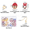 DIY Walnut Wooden Dangle Earring Making Kits DIY-OC0006-80-2