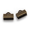 Iron Ribbon Crimp Ends E143Y-AB-2
