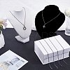 20Pcs 304 Stainless Steel Flat Cable Chain Necklaces Set NJEW-SC0001-28-4