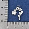 925 Sterling Silver Flower Pendants LS-STER-K183-10S-3