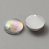 Opaque Resin Cabochons LS-CRES-WH0010-044A-2