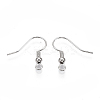Brass Earring Hooks KK-T032-006P-2